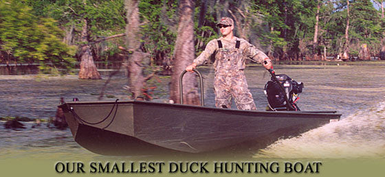 16' GO-DEVIL Duck Hunting Boat