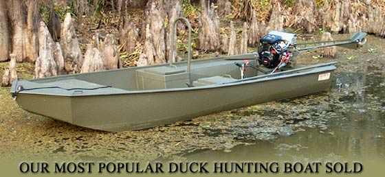 16' GO-DEVIL Duck Hunting Boat
