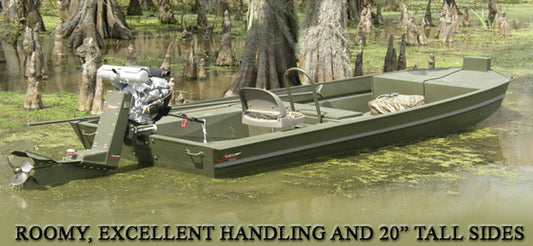 16' GO-DEVIL Surface Drive Boat