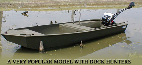 16' GO-DEVIL Duck Hunting Boat