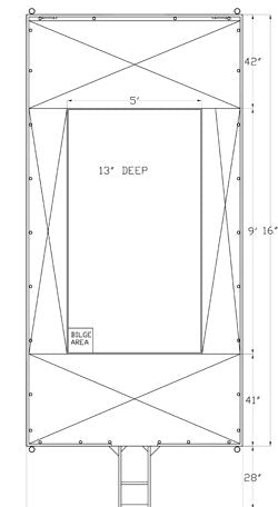 Drivable Low Profile Floating Duck Blind