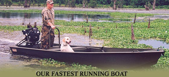 18' GO-DEVIL Duck Hunting Boat
