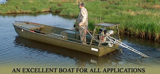 18' GO-DEVIL Duck Hunting Boat