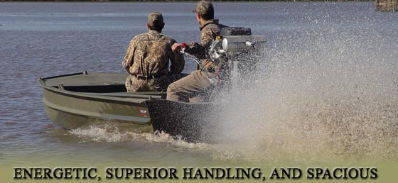 18' GO-DEVIL Surface Drive Boat