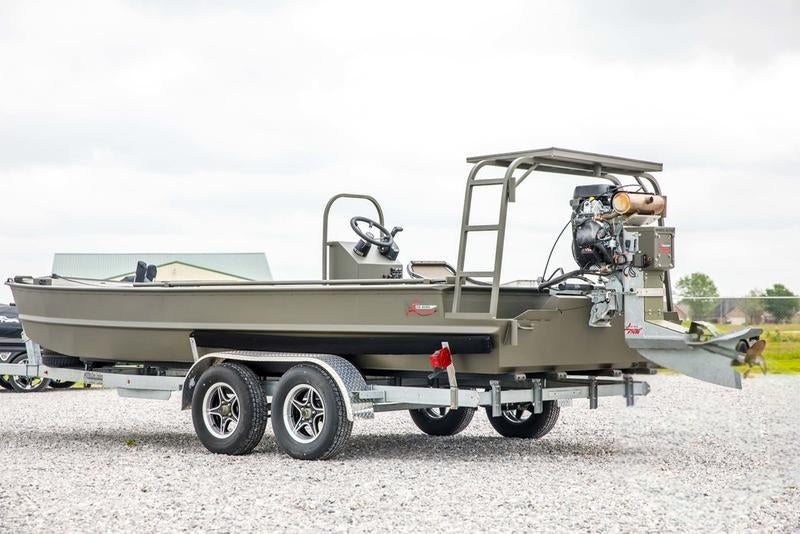 GO-DEVIL Center Console Surface Drive Boat
