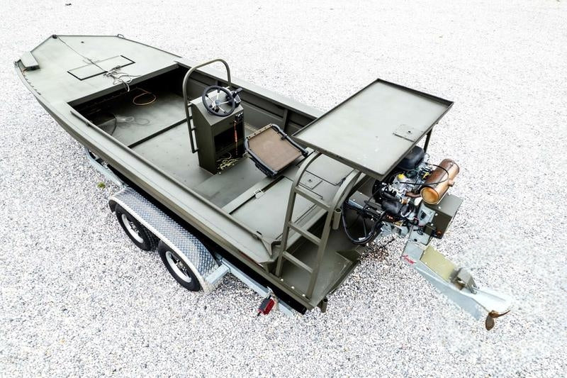 GO-DEVIL Center Console Surface Drive Boat