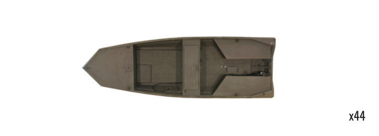 16' GO-DEVIL Duck Hunting Boat