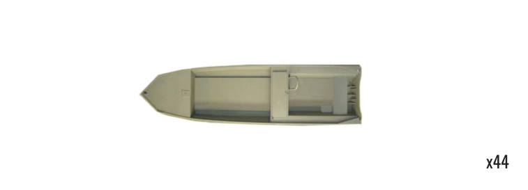 20' GO-DEVIL Duck Hunting Boat