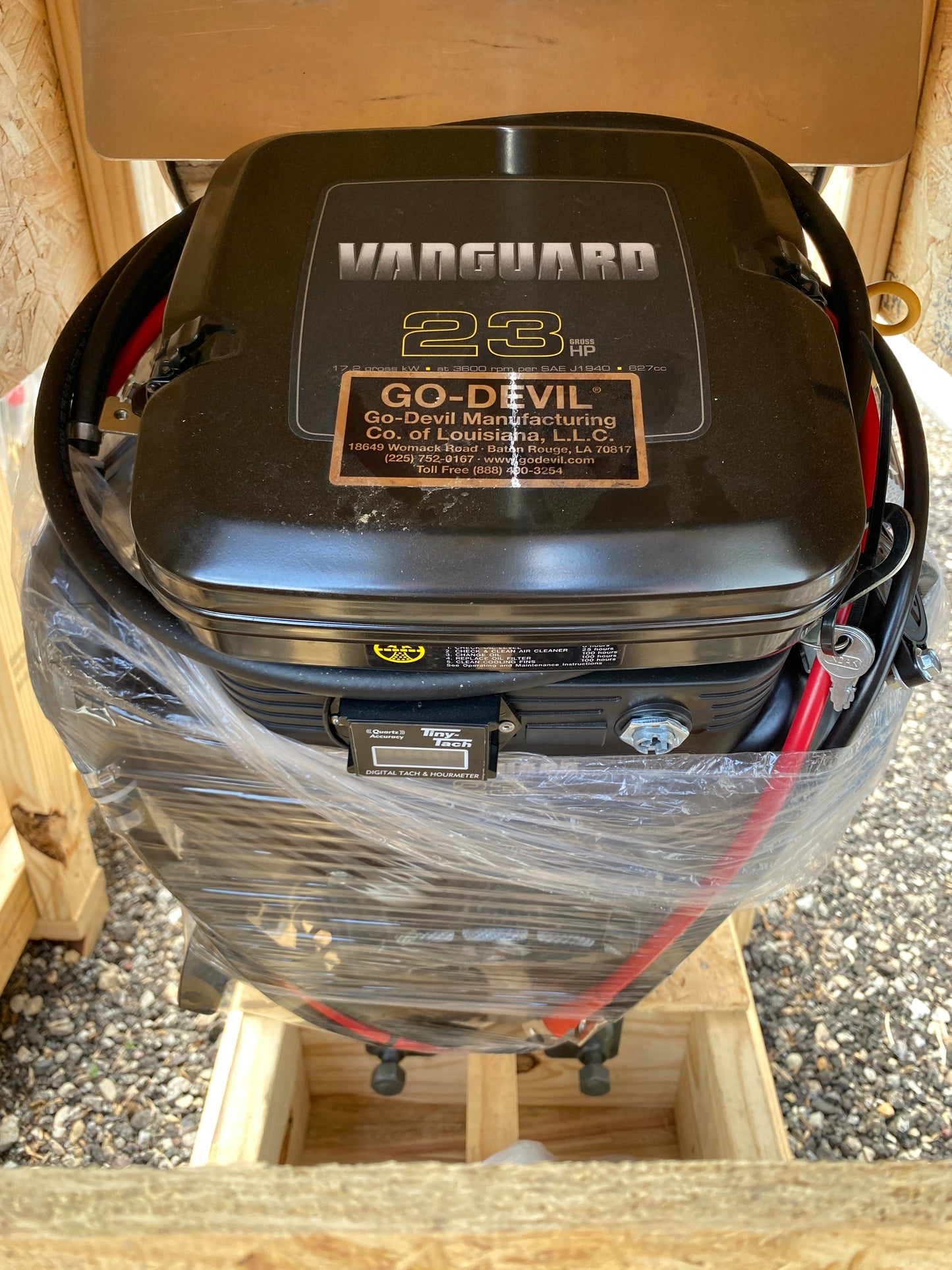 WI GO-DEVIL | 23 HP VANGUARD Surface Drive Manual Trim FNR
