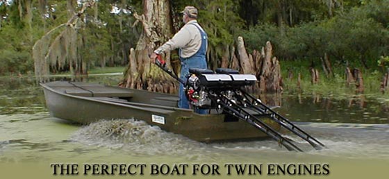 18' GO-DEVIL Duck Hunting Boat