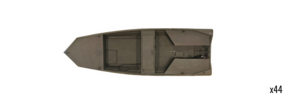 16' GO-DEVIL Duck Hunting Boat