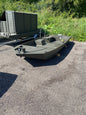 WI GO-DEVIL | 16x60 Surface Drive Boat Split Seat Layout