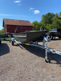 WI GO-DEVIL | 18x54 Surface Drive Boat Open Floor Layout