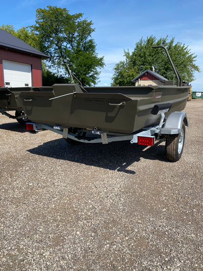 WI GO-DEVIL | 16x54 Surface Drive Boat Open Floor Layout