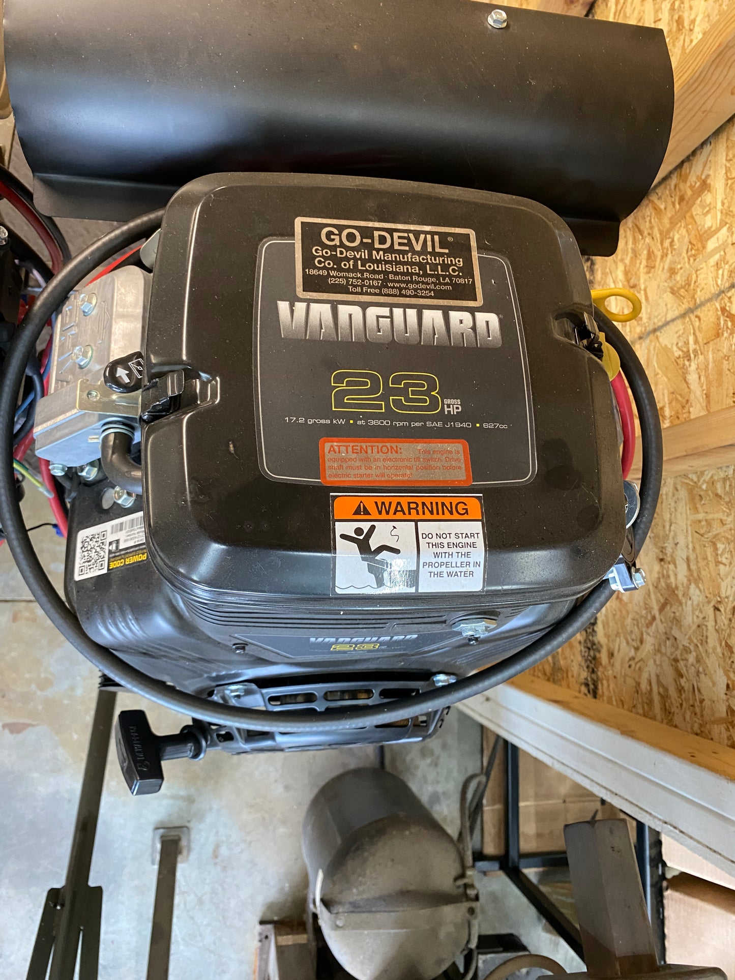 WI GO-DEVIL | 23 HP VANGUARD Longtail